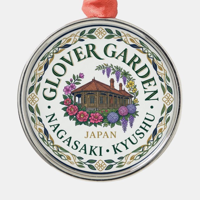 Glover Garden Japan Julgransprydnad Metall (Framsidan)