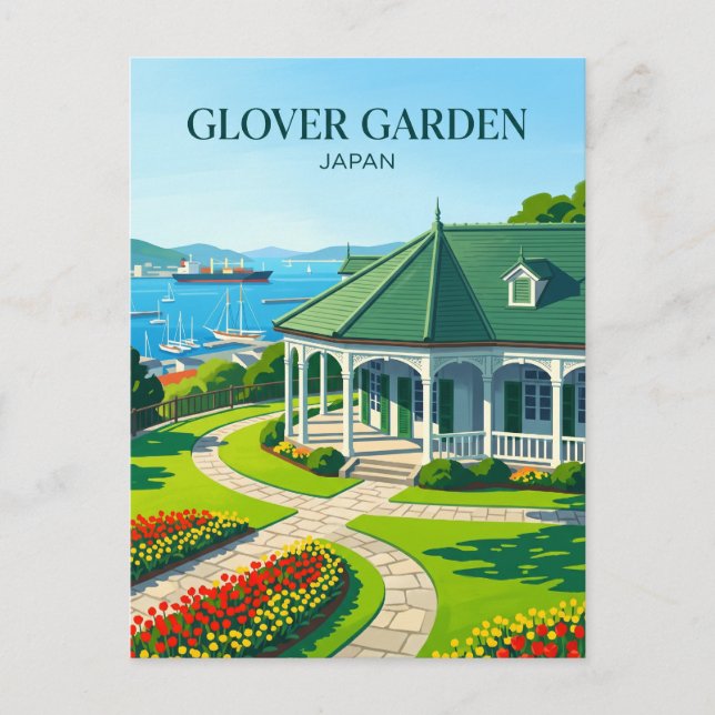 Glover Garden Japan Vykort (Framsida)