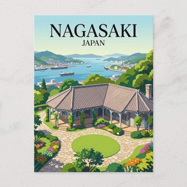 Glover Garden Japan Vykort (Framsida)