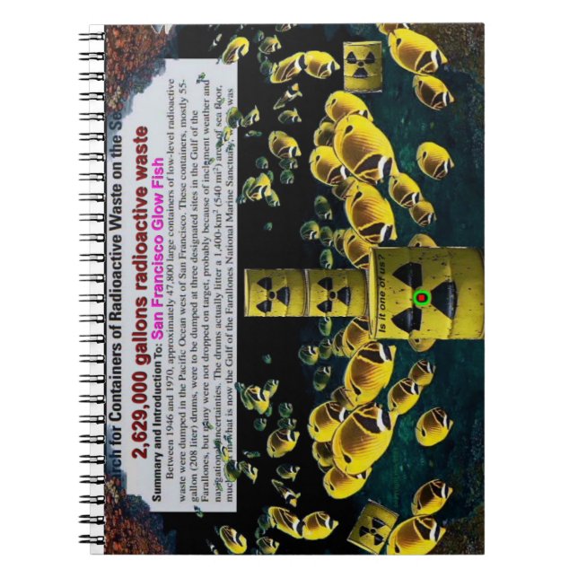 Glow fish anteckningsbok (Framsidan)