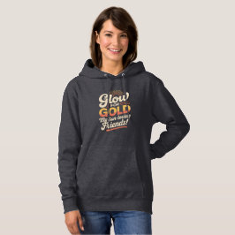 Glow for Gold Retro Sun T Shirt