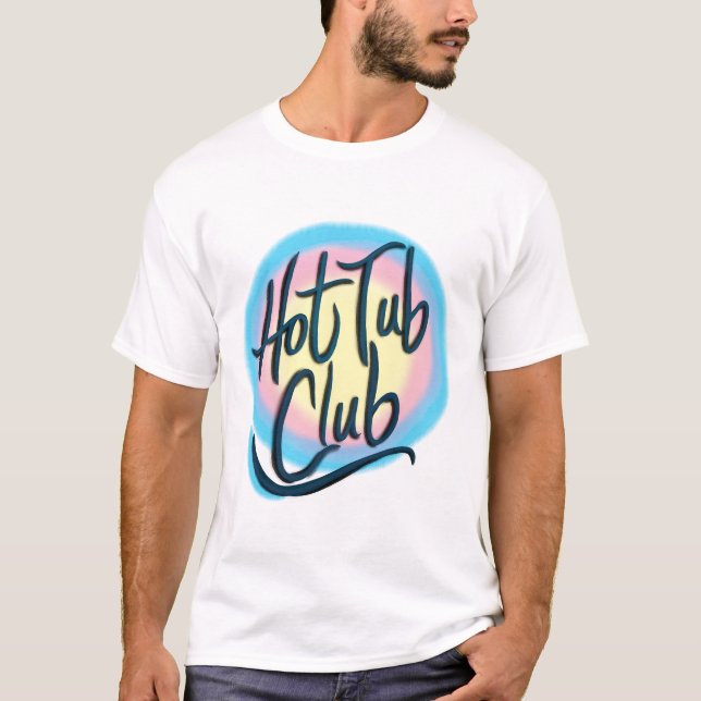 GLOW FÖR hett-Klubb T Shirt (Framsida)