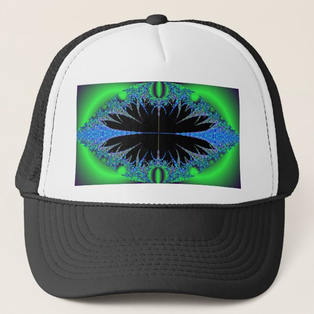 Glow Fractal Hat Keps (Framsida)
