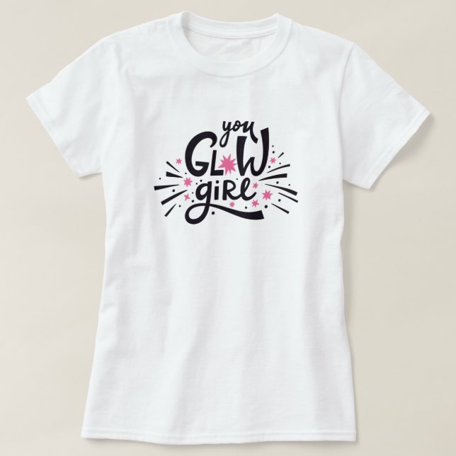 Glow Girl T-Shirt (Design framsida)