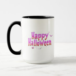 Glow-in-the-Dark Happy Halloween Mugg