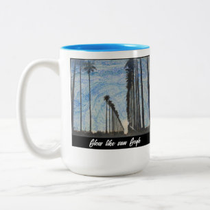 Glow like van Gogh Mugg
