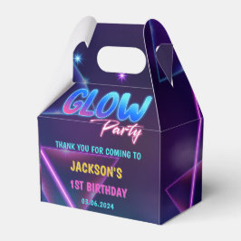 Glow Neon Ljus Tack Födelsedagsfest Favoriter Presentaskar