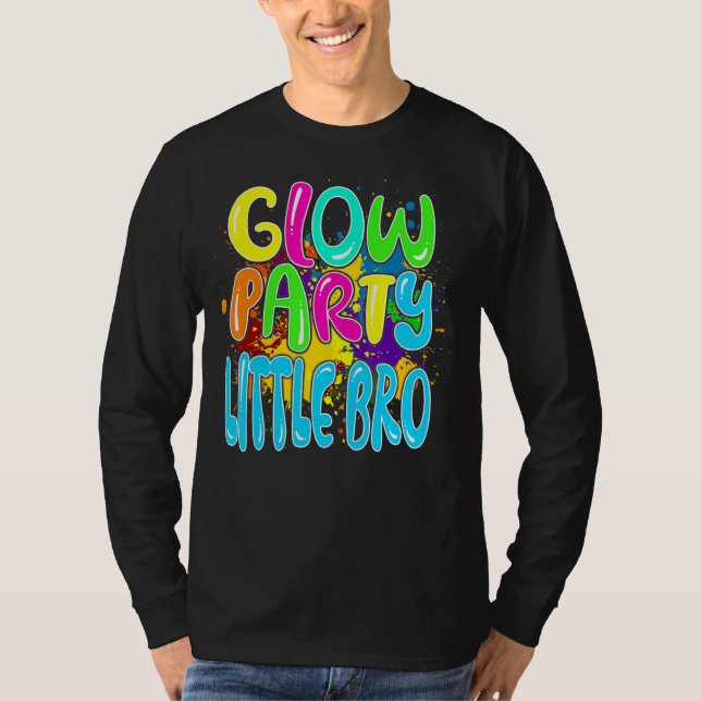 Glow Party Clothing Glow Party Glow Party Little B T Shirt (Framsida)