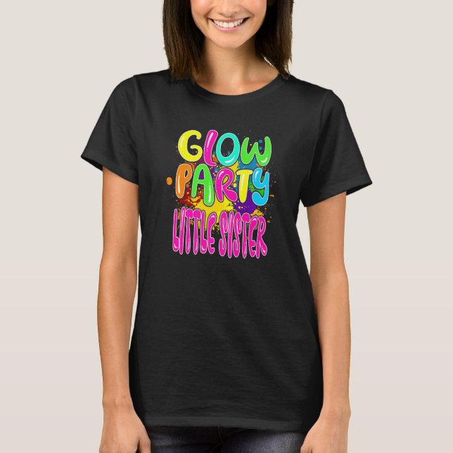 Glow Party Clothing Glow Party Tees Glow Party Lit T Shirt (Framsida)