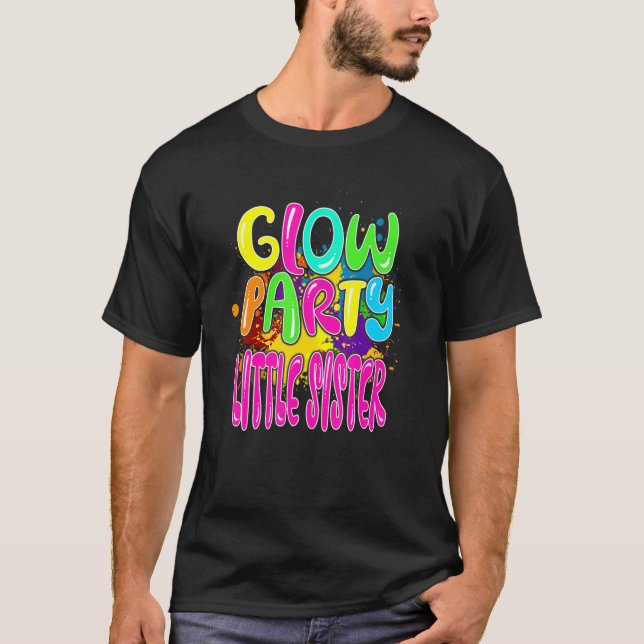 Glow Party Clothing Glow Party Tees Glow Party Lit T Shirt (Framsida)