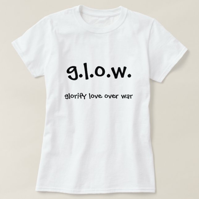 Glow T Shirt (Design framsida)