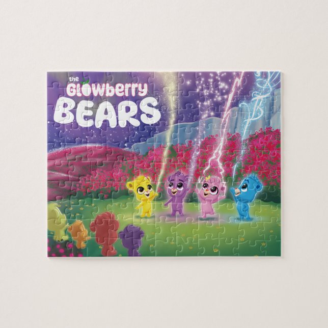 Glowberry Bears Puzzle Pussel (Horisontell)