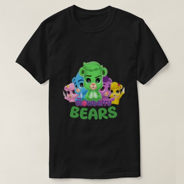 Glowberry Bears Vuxnas T-Shirt (Design framsida)