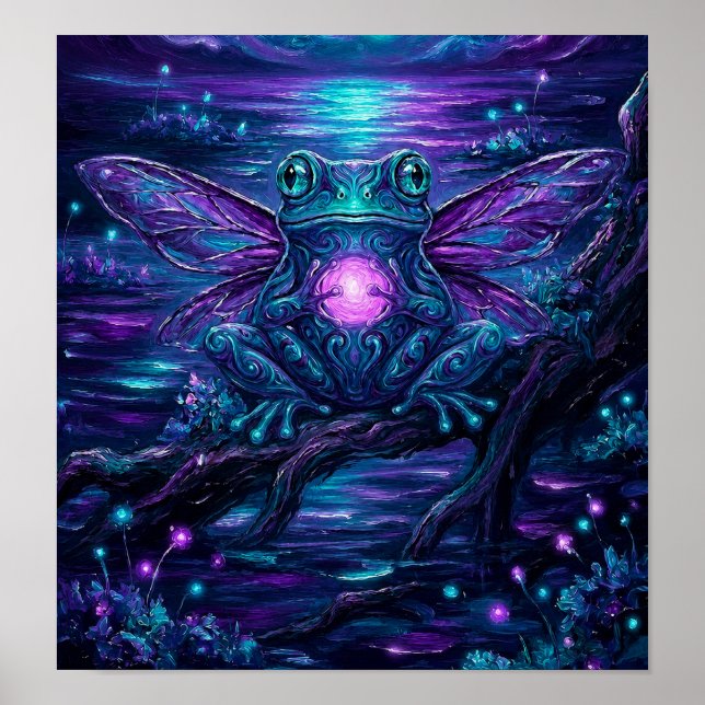 GlowFrogFantasy Poster (Framsidan)