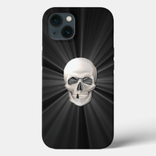 Glowing 3D Skull Fodral-Mate iphone case