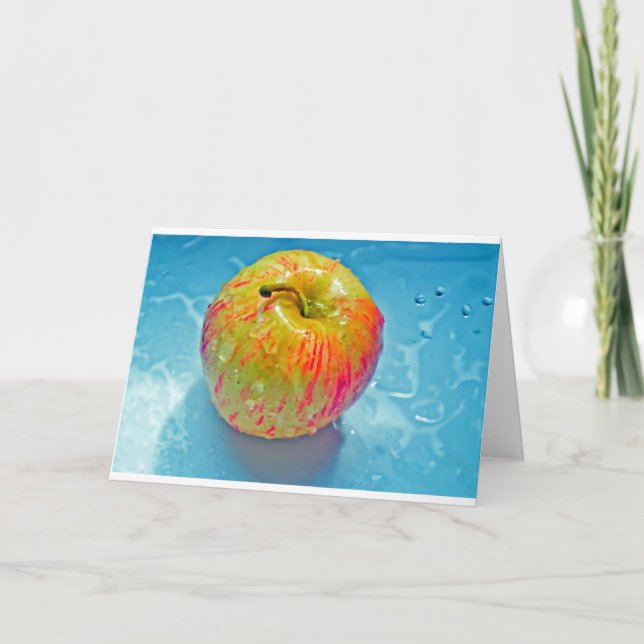 Glowing Apple Kort (Framsida)