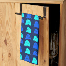 Glowing Blue Halloween Spöken