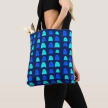 Glowing Blue Halloween Spöken