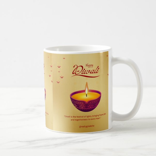 Glowing Candle Mug Kaffemugg (Höger)