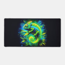 Glowing Chameleon, Öga-Catching Neon Animals