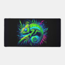 Glowing Chameleon, Öga-Catching Neon Animals
