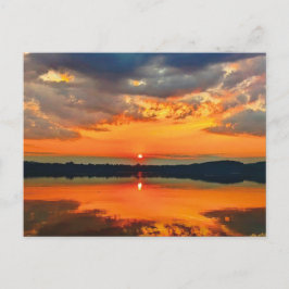 Glowing Clouds Vykort