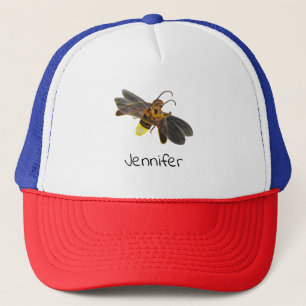 Glowing Firefly Lampyridae Personlig Keps