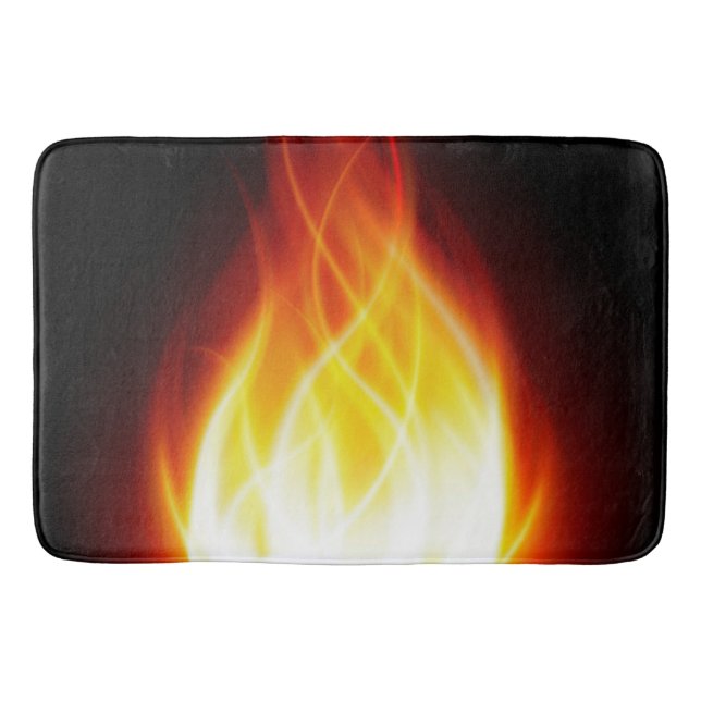 Glowing Flames Bath Mat Badrumsmatta (Framsidan)