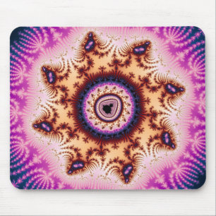 Glowing - Fractal Mousepad Musmatta