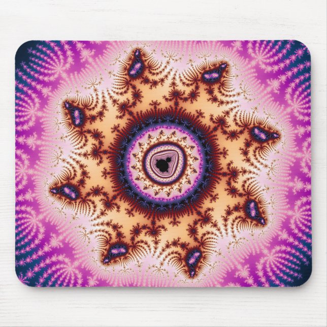 Glowing - Fractal Mousepad Musmatta (Framsidan)