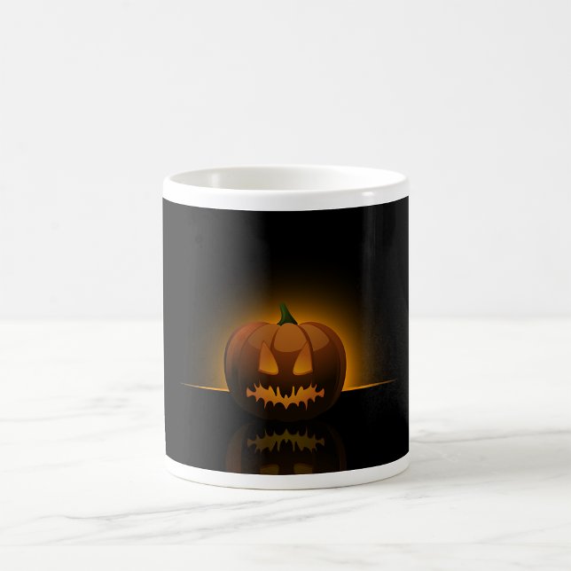 Glowing Halloween Pumpkin Mugg (Skapare uppladdad)