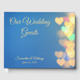 Glowing Hearts Blue & Yellow 