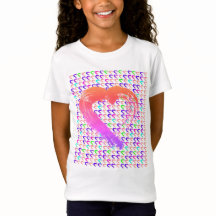 Glowing Hearts T-shirt