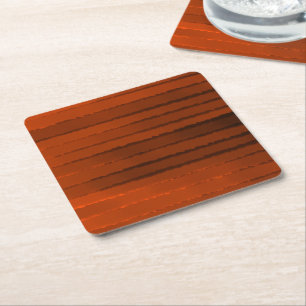 Glowing Hett Saker Underlägg Papper Kvadrat