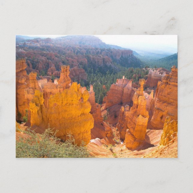 Glowing Hoodoos Vykort (Framsida)