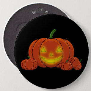 Glowing Jack-o'-Lantern Pumpkin Knapp