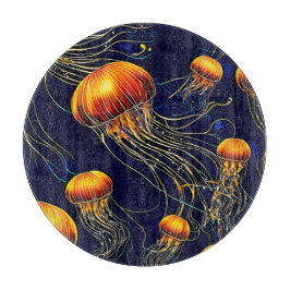 Glowing Jellyfish Sea