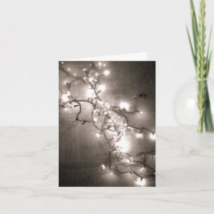 "Glowing Ljus Helgdag Card - jul Helgkort