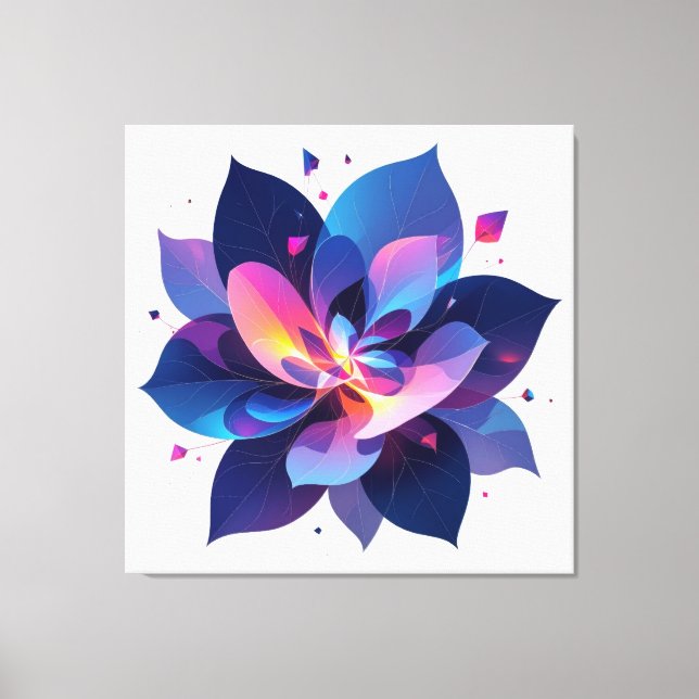 🌸 Glowing Lotus Canvas ✨ (Framsida)