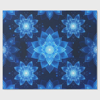 Glowing Lotus Wrapping Papper Presentpapper
