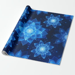 Glowing Lotus Wrapping Papper Presentpapper