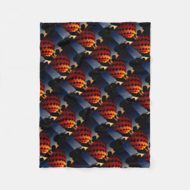 Glowing luft ballong fleecefilt