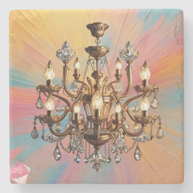 "Glowing Luxury" Stenunderlägg (Framsidan)