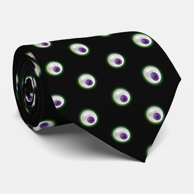 Glowing Monster Small Flytande Öga Halloween Slips (Rullad)