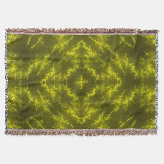 Glowing Neon Electric Thunder Bolts Filt (Framsidan)