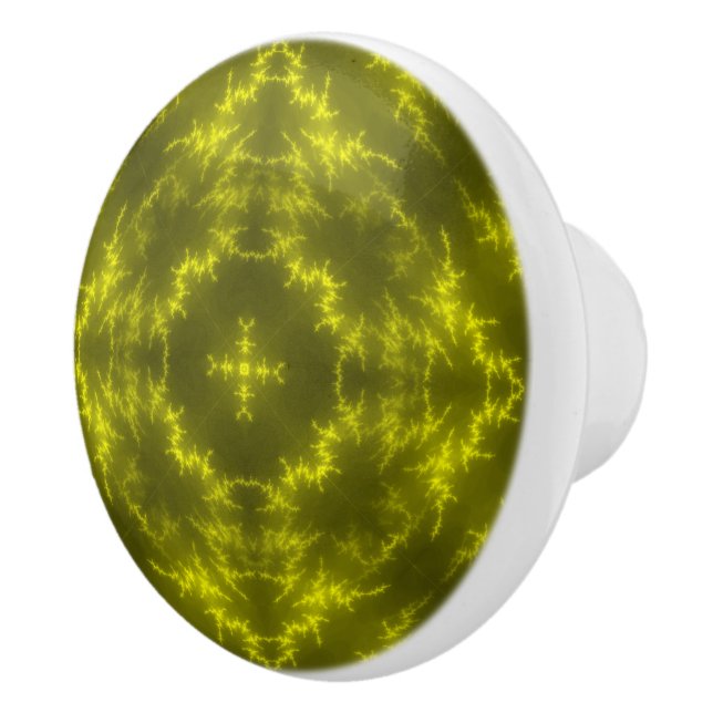 Glowing Neon Electric Thunder Bolts Knopp (Höger)