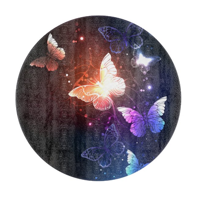 Glowing Night Butterflies (Framsidan)