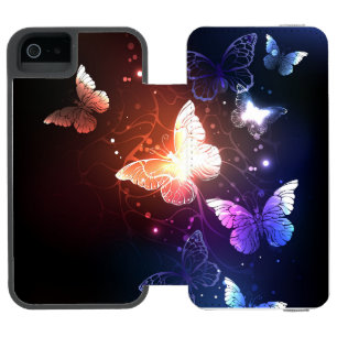 Glowing Night Butterflies