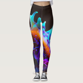 Glowing Nudigren Leggings