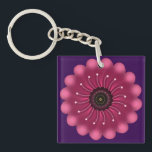 Glowing Pink Fantasy Flower | Abstract Neon Floral<br><div class="desc">A vibrant and mystical floral design featuring a glowing magenta flower with soft,  velvet-like petals. Elegant curved white filaments with pollen tips radiate from the dark center,  giving it a bioluminescent or fantasy garden look. Perfect for nature lovers who appreciate a modern,  artistic twist on botanical art.</div>